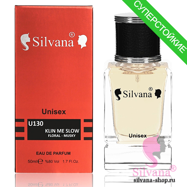 Silvana U130 Klin Me Slow Floral-Musky 50 мл