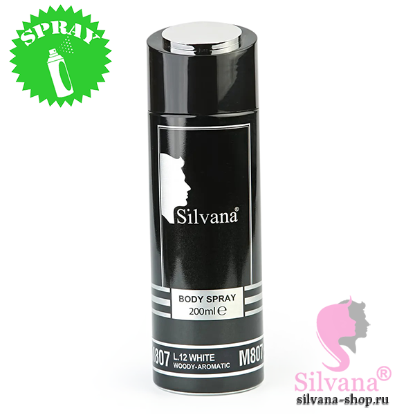 Silvana M807 L.12 White парфюмированный дезодорант