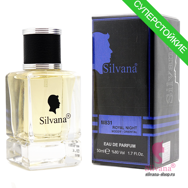 Silvana M831 Royal Night Woody-Oriental 50 мл