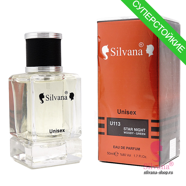 Silvana U113 Star Night Woody-Green 50 мл
