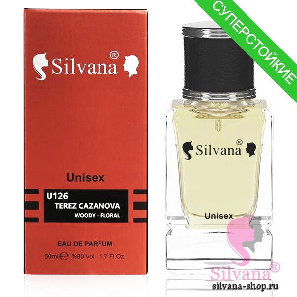 Silvana U126 Terez Cazanova Woody-Floral 50 мл